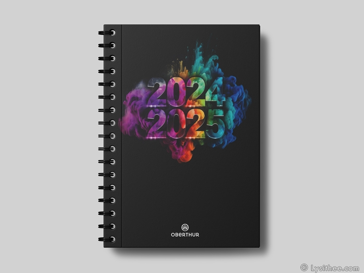 Agenda scolaire Colored Smoke