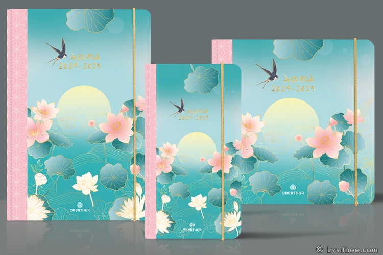 Agenda scolaire Sakura Fleurs