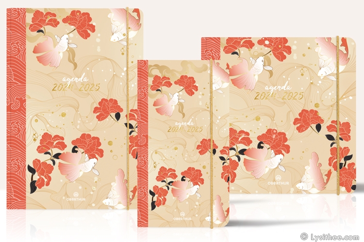 Agenda scolaire Sakura Poissons